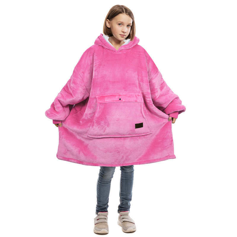 Sweat à capuche pour enfants Catalonia, Rose