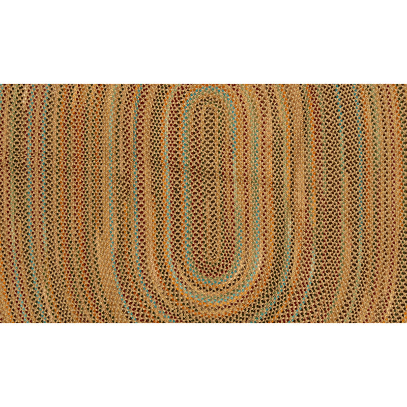 Hand Knotted Wool Area Rug in Tan