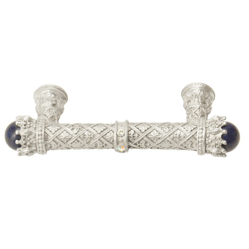Carpe Diem 6530-23ABOX Crowning Glory Queen Penelope Chrysalis Queen Penelope 5 inches c.c. pull w/ Swarovski Crystals & semi‐precious stones in Chrysalis
