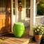 Large table d'appoint en forme de fruit en résine, sculpture de jardin