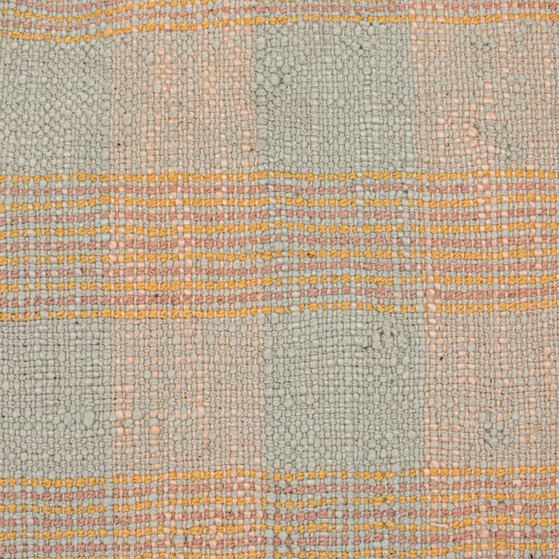 Plaid Cotton Reversible Throw Pillow