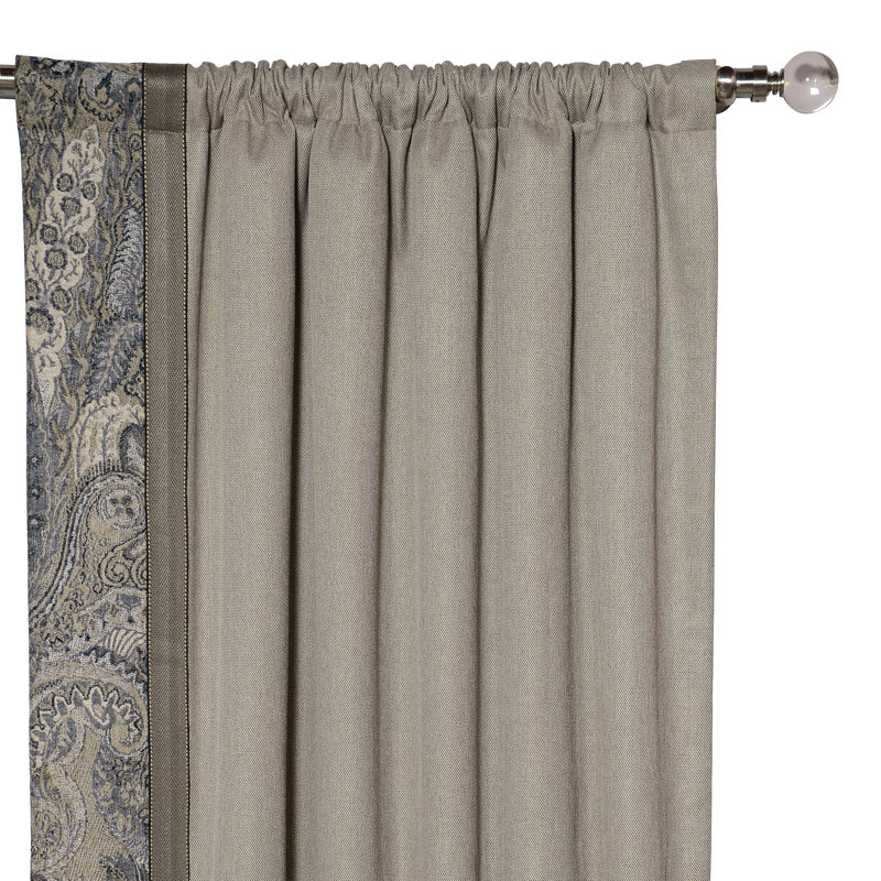 Reign Room Darkening Curtain, Right, 96" W x 84" L