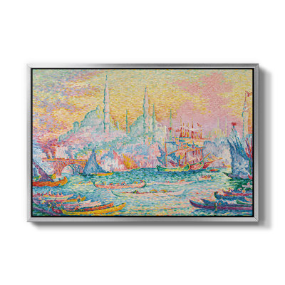 Comblat-le-Château, la prairie (Le Pré), 1887 - Paul Signac, toile tendue avec châssis