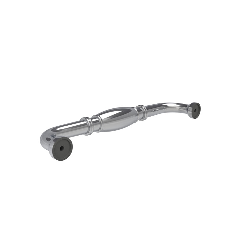 Poignée barre Granby, Chrome poli, 5 1/6"