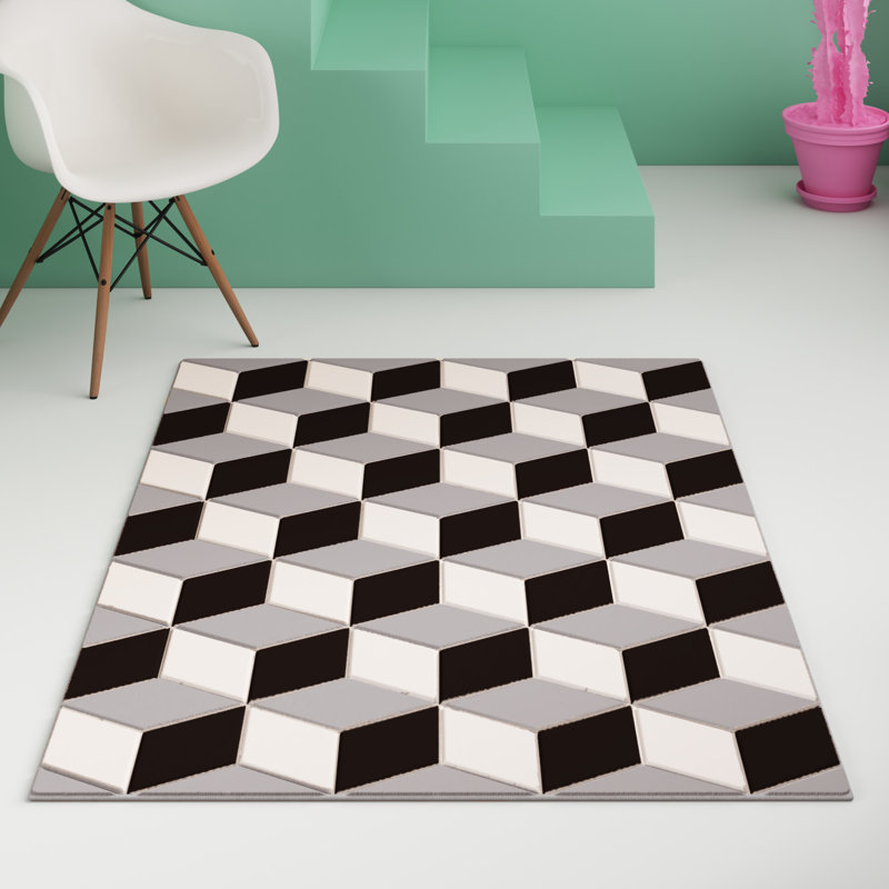 Mccampbell Performance Indoor Rug, Rectangle 3'9" x 5'3"