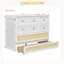 Lit escamotable double avec grands tiroirs-32374843
