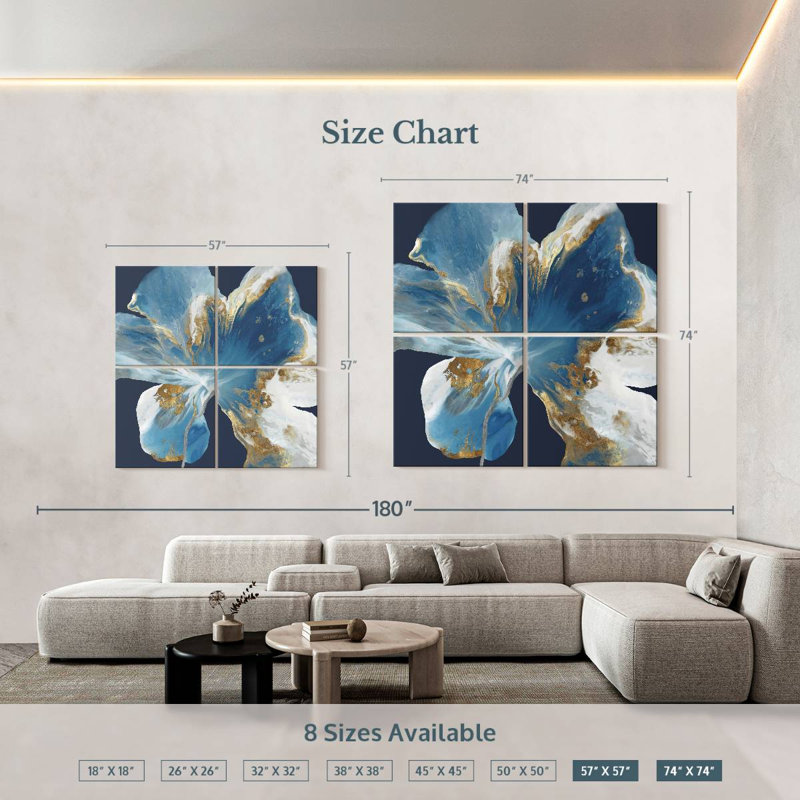 Avery Liquid Enigma I, 57" H x 57" W