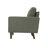 Statura 32" Mid-Century Square Arm Accent Chair, Sofa Chair, Grey-1025096268