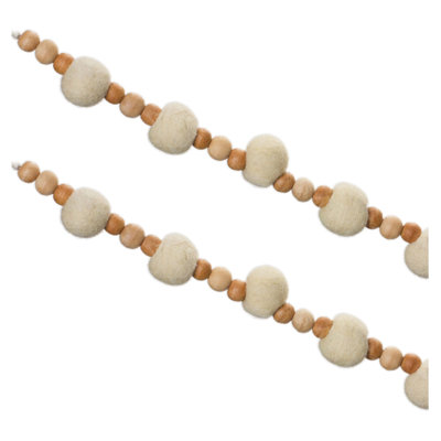 Wood 68'' Novelty Garland Garland