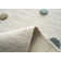 Polka Dots Wool Hand Woven Area Rug