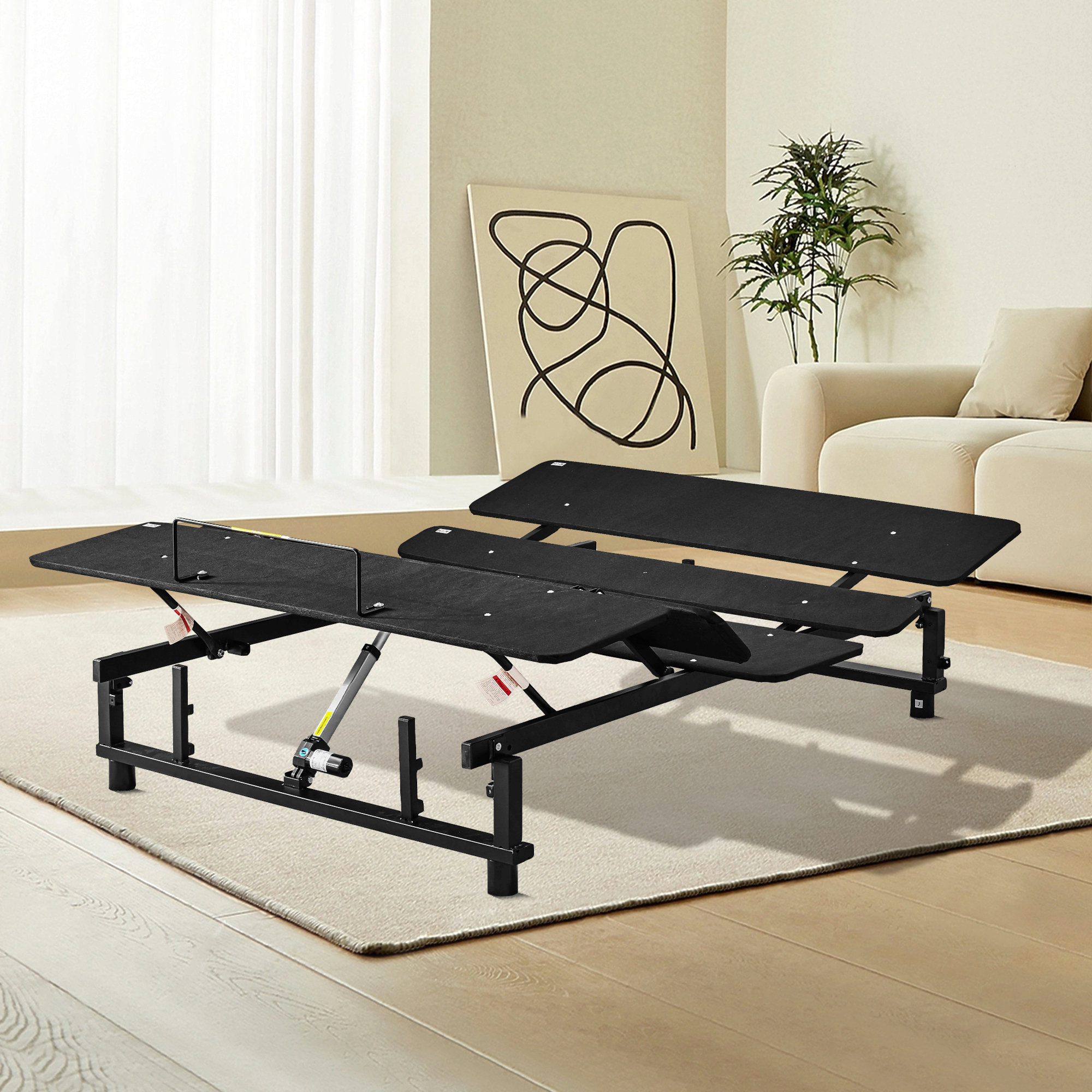 Alwyn Home Adjustable Bed Base Frame Bed Frame With Head And Foot