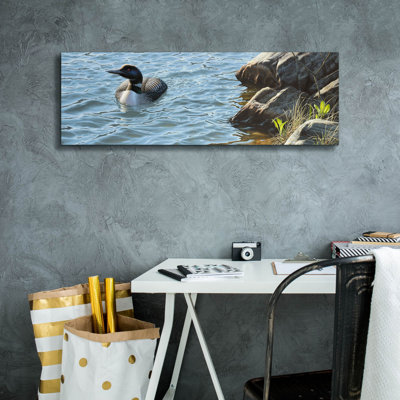 " On The Rocks - Loon " by Mark Mueller