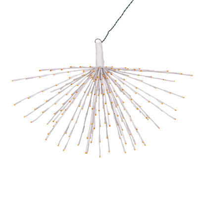 Vickerman White Starburst 5mm Twinkle LED Wide Ang 28 " LED Indoor / Outdoor String Lights