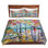 Ensemble de housse de couette en microfibre DiaNoche par Karen Tarlton - Park Stroll