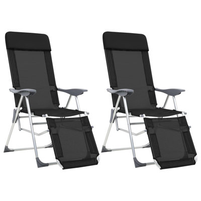 Ayvan Arms Included Camping / Beach Folding Chair Set of 2