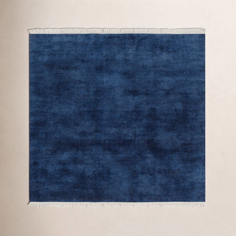 Tapis en laine tissé à la main Clio, Carré 10 pi