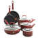 Kenmore Elite Andover 10 Pieces Aluminum Non Stick Cookware Set