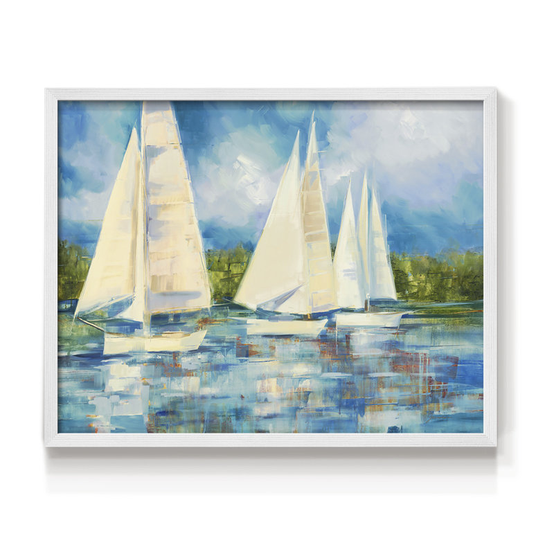 Voile transparente - impression encadrée - réversible, H 8 po x l 10 po, Blanc