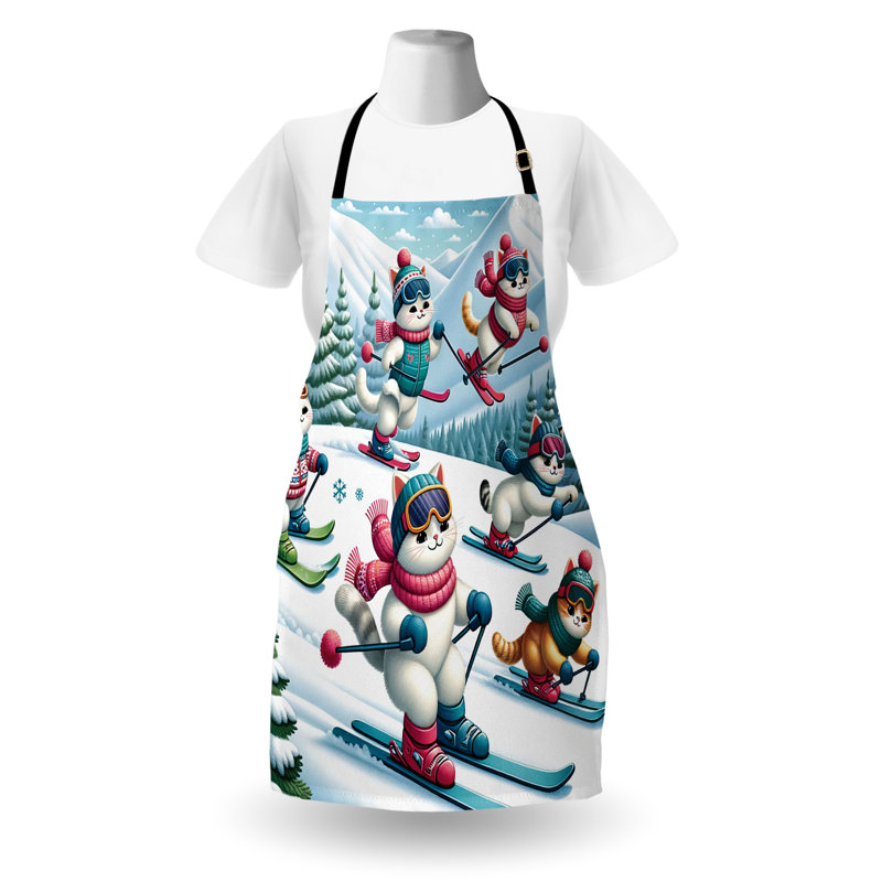 No Pattern Bib Apron