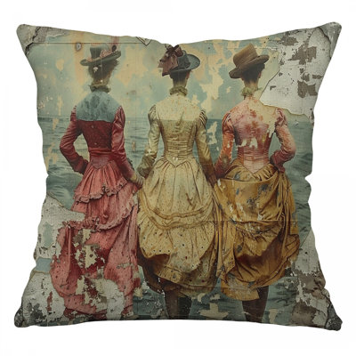 Coussin Victorian Women