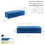 Banc de rangement en velours Mercer41-1948352724