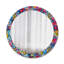 Huldar Glass Flat Wall Mirror