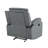 Reclining Transitional Microfiber Fabric Chair-1825779408