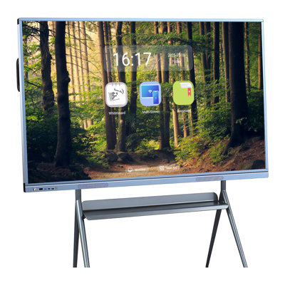 JYXCN Living Smart TVs, moniteur 4K tout-en-un multi-tactile interactif calendrier de projection sans fil 86 pouces pour la famille, les affaires et le bureau