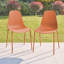6 Seater Metal Garden Dining Set Chairs -1994647708