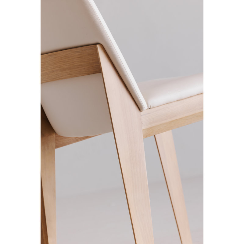 Ayanta 5-Piece Dining Set, Oak, White