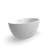 55 Inch Freestanding Solid Surface Soaking Bathtub-101995529