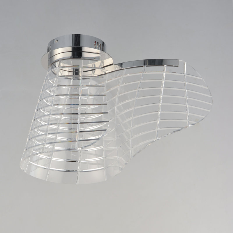Cohlton-Flush Mount, Polished Chrome
