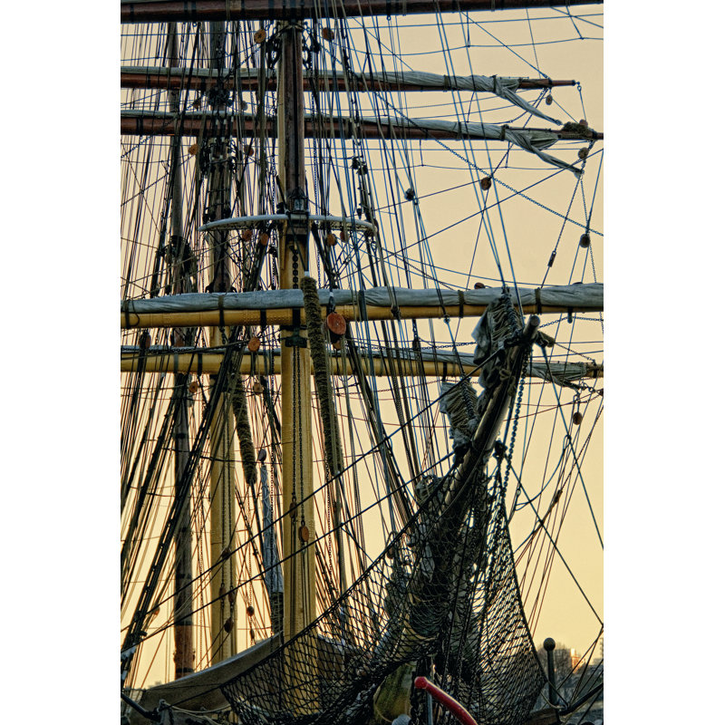 Rigging I - Wrapped Canvas Art Prints, 46cm H x 30cm W x 3.8cm D