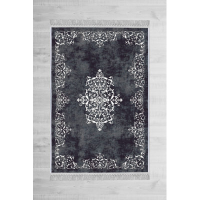 Luxurious Hall Carpet, 100% Velvet Fabric, 39.4 x 59.1 inches | Non-Slip Cotton Sole, 0.4 in Pile Height | Antibacterial, Machine Washable | 3D Digital Printing, Elegant Design for Home Décor & Comfort