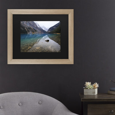 « lake louise », reproduction de photo sur toile encadrée