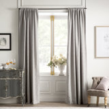 Amiyah Solid Room Darkening Thermal Rod Pocket Single Curtain Panel
