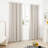 Lythrodontas Faux Linen Total Blackout Curtain Panels-75185228-75185233