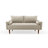 Sellner 70" Velvet Square Arm Tufted Seat Sofa-399140749