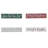 Rect. Table Block With Text - Set Of 4