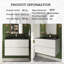 Meuble-lavabo simple 30 po avec comptoir