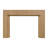Hazel Wood Fireplace Mantel Surround - 56" x 42" Opening - 80" x 54" Overall - Blonde Stain-119241532-119241538