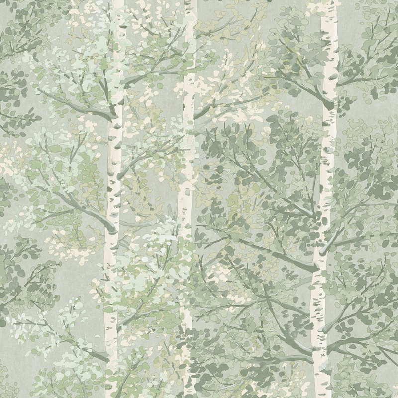 10.05m x 53cm Matte Wallpaper Roll, Green