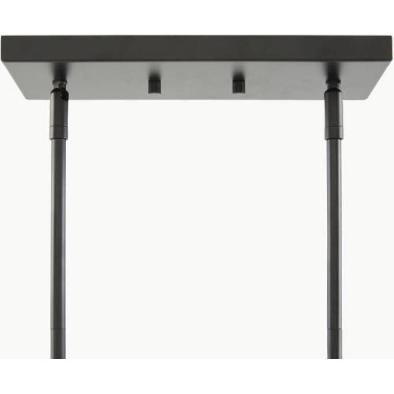 Lustre Fonville, Noir mat