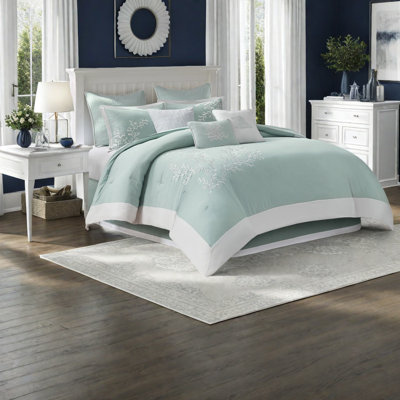 Ensembles de literie pour grand lit surdimensionnés en coton, confort côtier moderne pour la maison