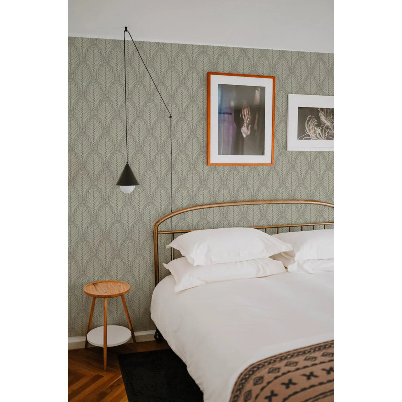 Fountain Fan - Wallpaper, Sandstone, Peel & Stick, Self-adhesive