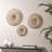 Round Mirror 3-piece Wall Decor Set