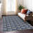 Machine Washable Indoor/Outdoor Lipman ACN2416 Geometric Rug-863437833