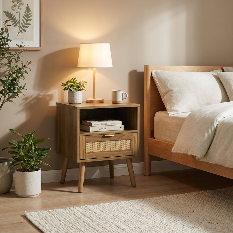45cm W Bedside Table