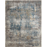Area Rug in Gray
