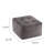 Soft And Supportive Corduroy Compression Footrest Pouf Ottoman-1904986883